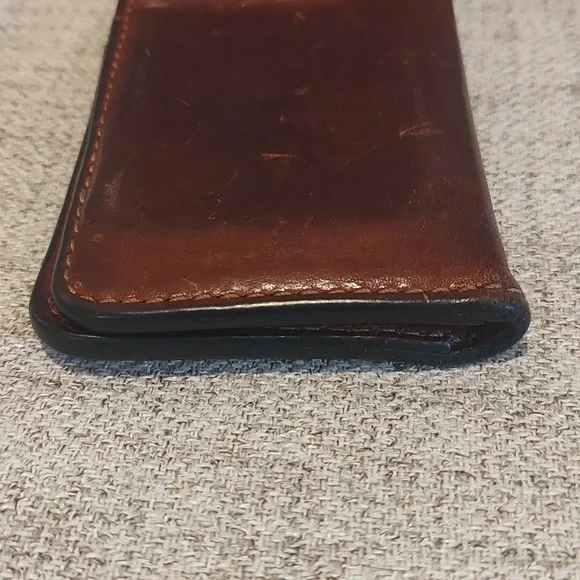 Dark Brown Everyday Bifold Wallet - Clayton and Crume Used Initials On Front* - Picture 3 of 8